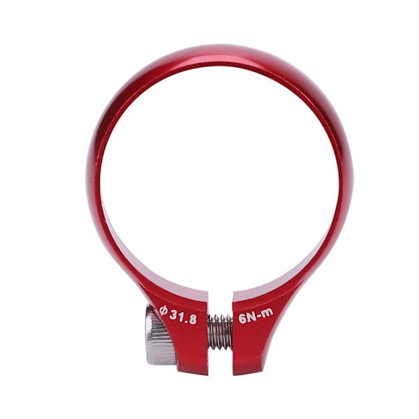 Pyörän Satulaputken Kiinnitys 31.8mm 27.2mm Satulaputkelle Superkevyt (Punainen)