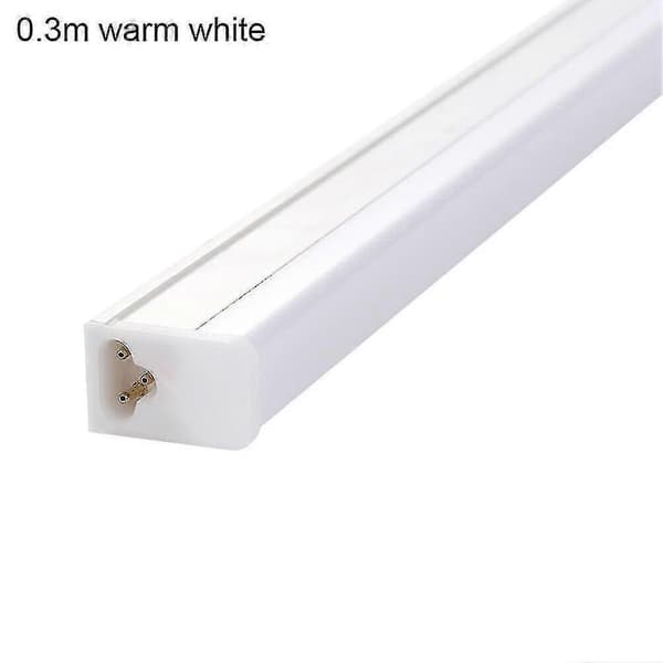 LED-rør T5-lampe 220v Lysrør 9w 14w 18w LED-vegglampe Varmt lys[BEMS] Warm light 0.3m