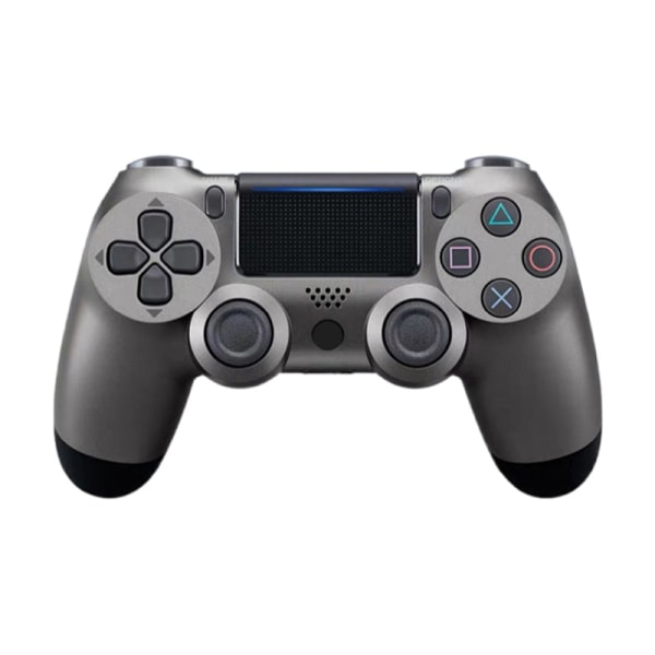 PS4-ohjain Langaton Bluetooth värähtelykonsoli Boxed Game Controller-Stahlgrau//
