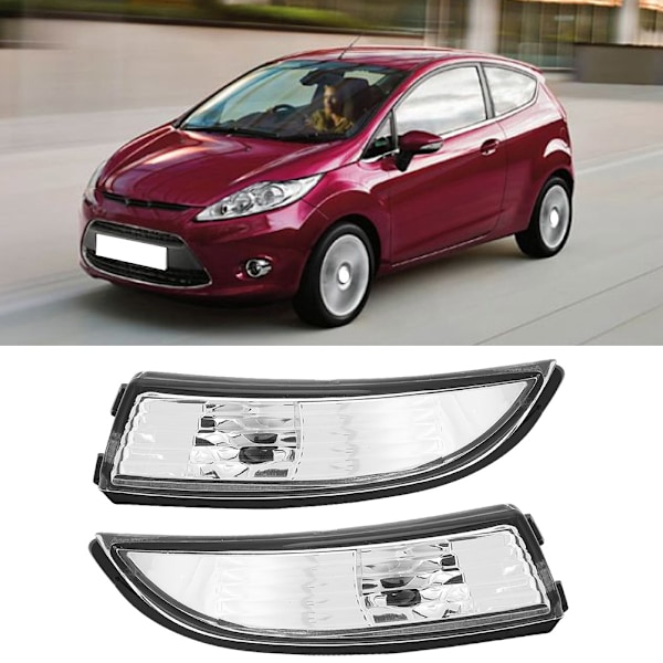 Et par sidespejle Blinklys Passer til Ford Fiesta 09-15