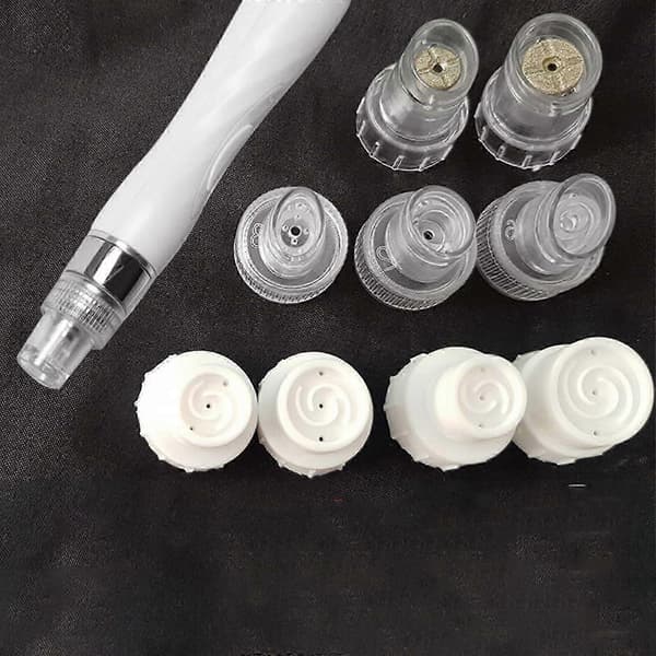 Tilbehør til ansigtsskønhedsmaskiner til rensning af brint-iltbobler med 19 mm installationsmål 4 vortex suction heads