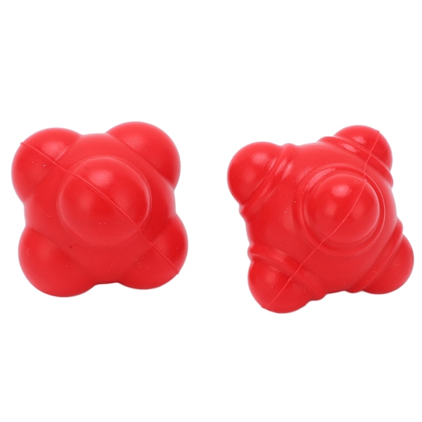 Gummi Reaktionshoppebolde - Koordination, Agility og Hastighedstræning (2 stk.)