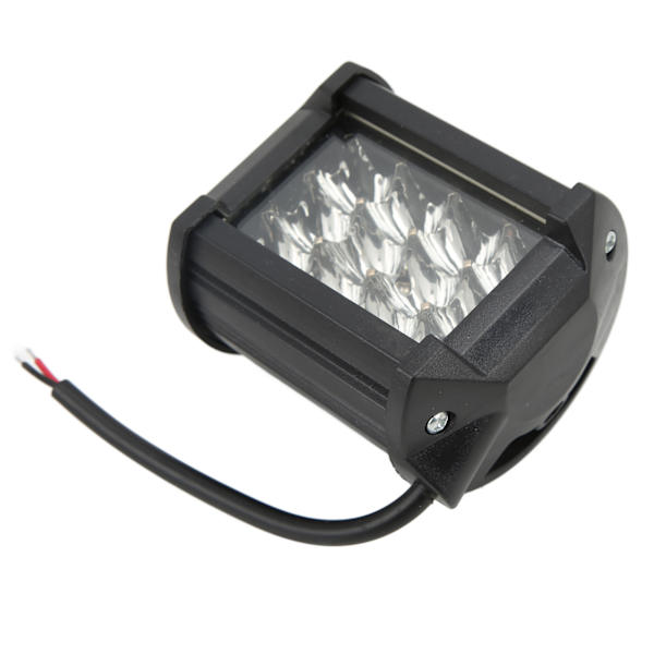 4in 12LED Pod Light 36W Firkantet Flomlys Arbeidslys 6000K Off Road Lys Universal for biler