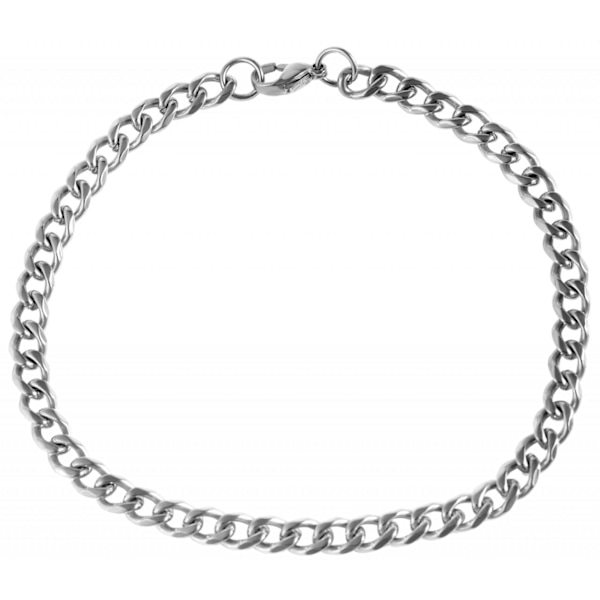 【BEMS】Ankelkedja i Stål - Silver Kedja Silver silver
