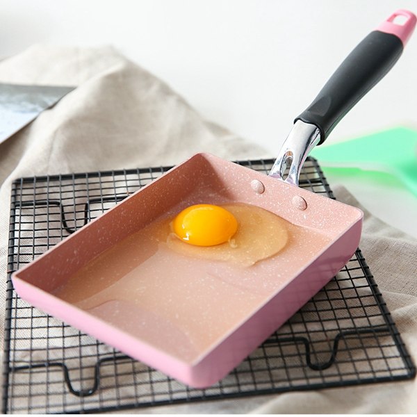 Aluminium Stekepanne med Non-Stick Belegg for Pannekaker og Egg