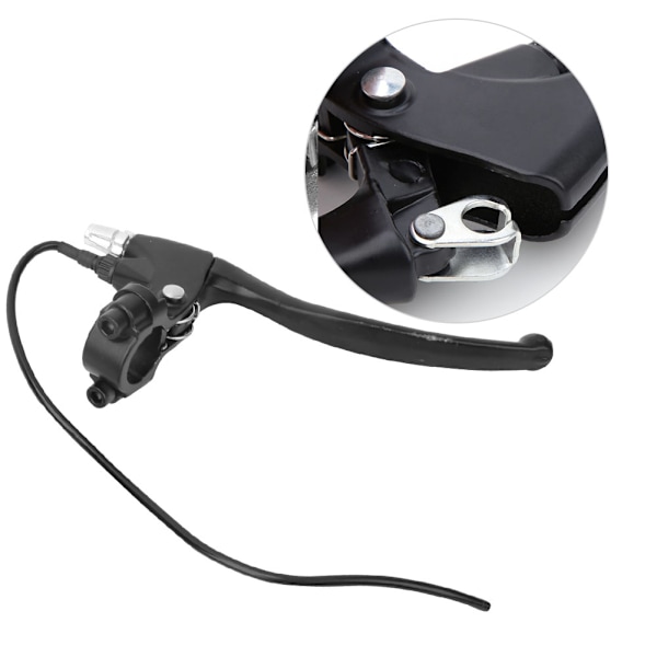 1 Par Elcykel E-cykel Bakbroms Spak Handtag Grepp Montering (Svart)