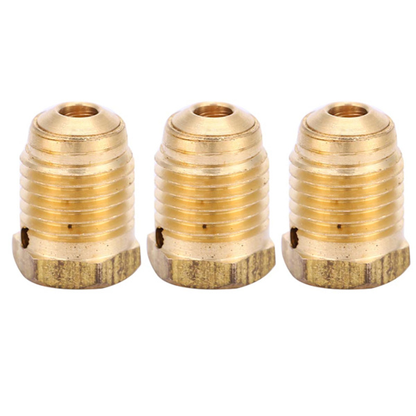 3 stk. 3K 3/8-24UNF 3000psi Unified Kobber Burst Disk til Paintball Tank Regulator