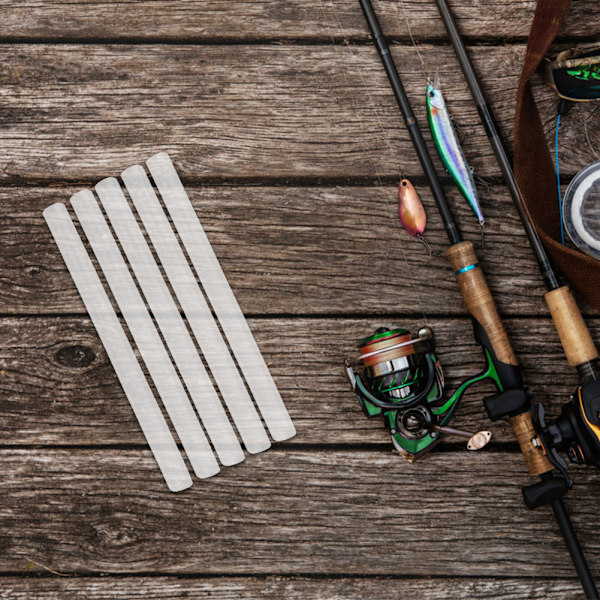 Fiskeskrumpeslange 10 cm EVA Line Terminal Sleeve Tackle Tilbehør (40 stk 6 mm)