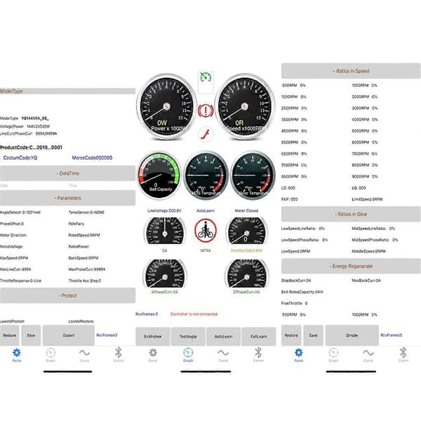 FarDriver-controllerprogrammering Bluetooth-adapter BT-modul ND72240 72260 72360 72680 Mobil kontrol[BEMS] As Shown