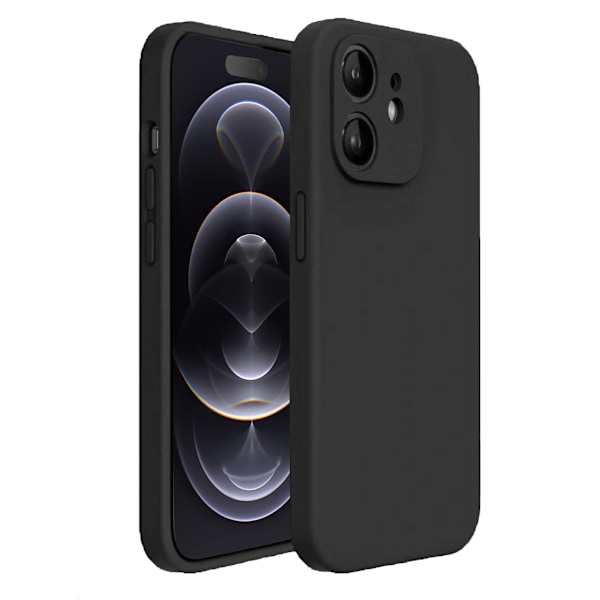 【BEMS】Compatible with iPhone 12 Mini Case - Matte Black with Camera Protection | Durable and Stylish Protection