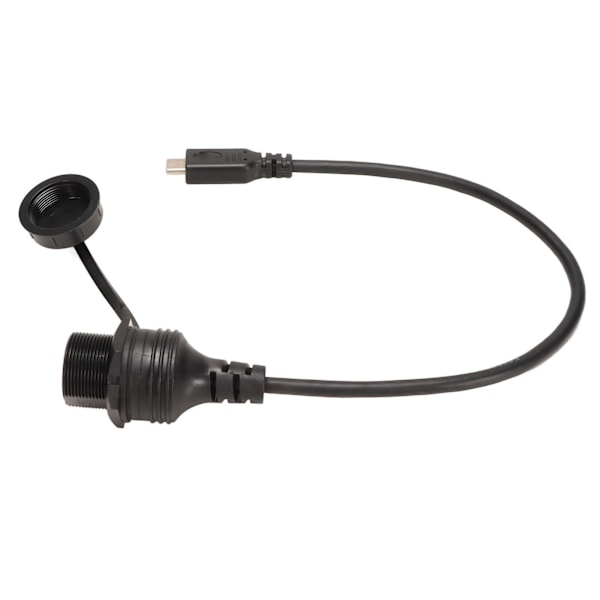 Type C - USB3.0 OTG -kaapeli, vedenkestävä vahva PVC, 5 Gbps siirtonopeus, upotettava paneeliin