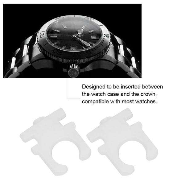 1000 stk Watch Time Crowns Stopper Armbåndsur Time Battery Saver Reparasjonsverktøy Tilbehør-+