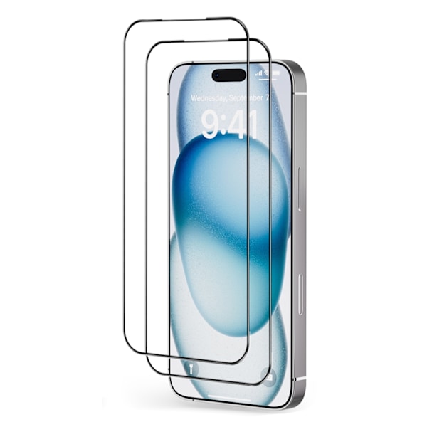【BEMS】iPhone 17 Screen Protector [2-Pack] – Full Coverage Tempered Glass 60