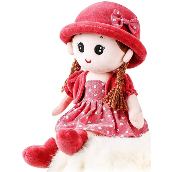 Babypige Ragdoll Blødt udstoppet plys dukkelegetøj Sød prinsessedukke Ragdoll Legetøj Børneværelsesdekoration
