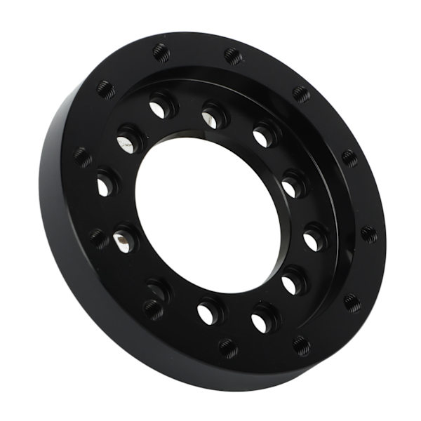 Rattadapter Svart platta CNC aluminiumlegering för Logitech G25 G27 G29 G920 13 14in Ratt 73mm/2.87in