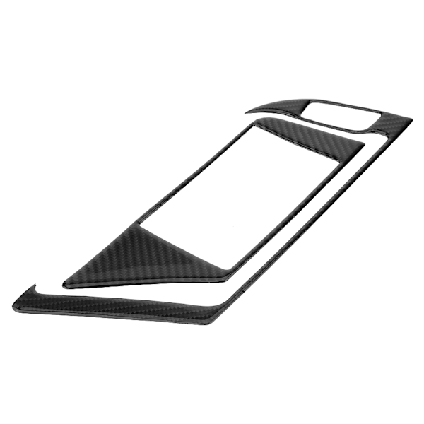 Dekorativt deksel i karbonfiber til GPS-navigatorpanel for Audi B8 A4 A5 S4 S5
