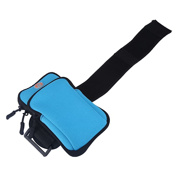 Blå Arm- och Handledsficka Armband Telefonfodral för Utomhussporter