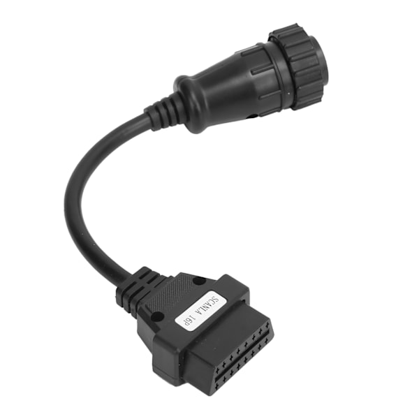 OBDII 16-stiftskabel OBD2-kontakt 240 mm/9,45 tum bärbart bildiagnosverktyg för lastbil