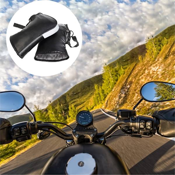 Vintervarma Vattentäta Motorcykelstyrehandskar med Reflexremsa