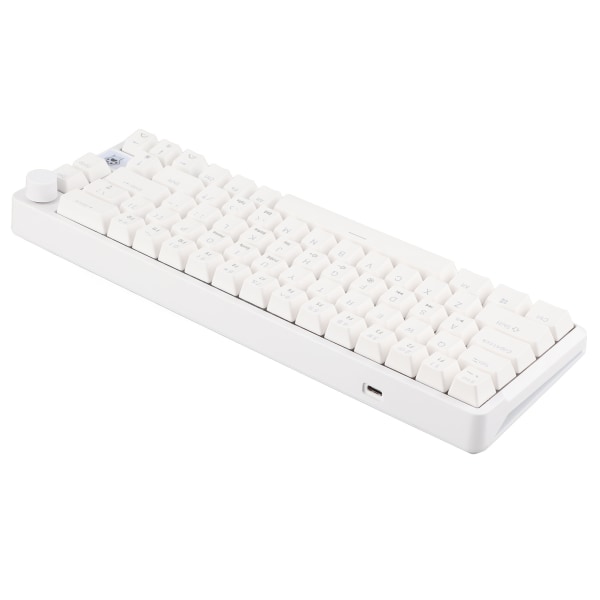 Gaming Keyboard US Layout 68 Keys Blue Switch Hot Swap RGB Bakgrunnsbelyst kablet tastatur for stasjonær bærbar PC Office Work
