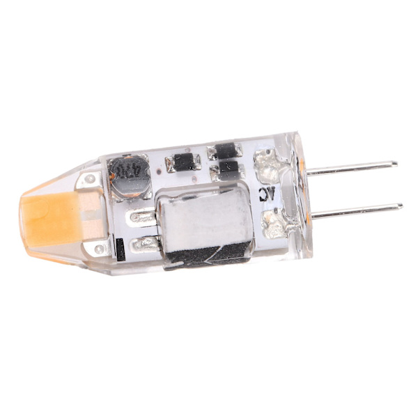 G4 LED-lampa 2W 300LM Bi-stiftlampa Ej dimbar för Chandelier AC DC 12V (Varmvit 2700K-3100K)