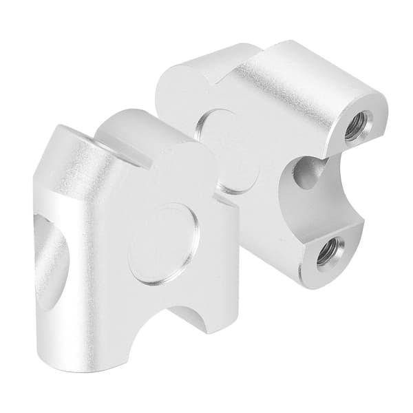 【BEMS】22 mm Universal Motorsykkel Håndtak Riser Styre Klemme Bak Flytt Monteringsadapter (Plating)