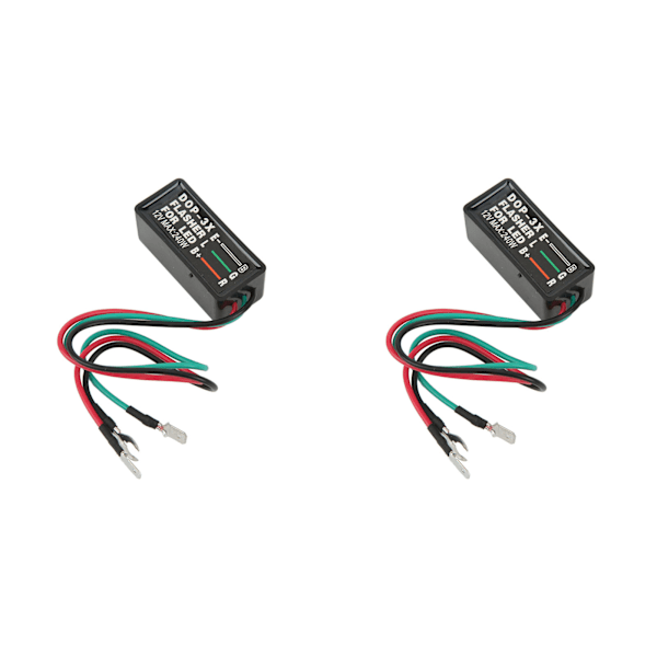 12V 240W DOP-3X blinklysrelæ Bærbar kompakt struktur Passer til LED-bilmotorcykel