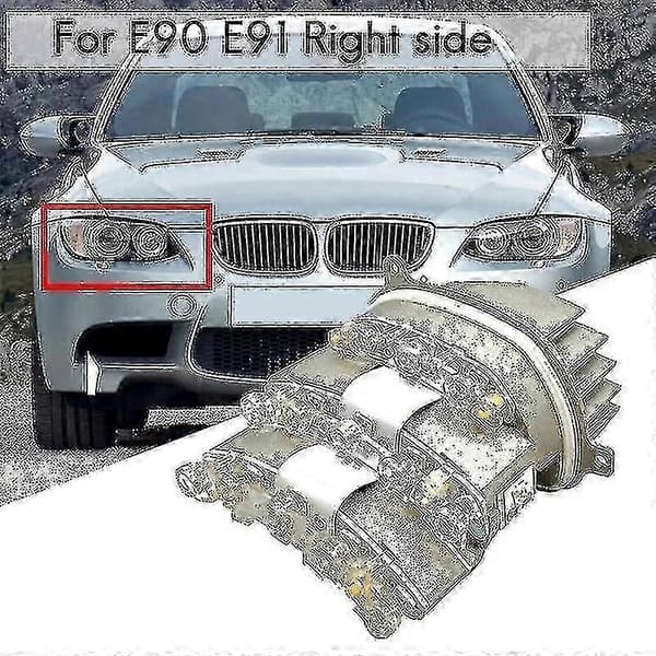 LED-blinklys højre side til BMW E90 E91 LCI 328i 335i diodemodul 63127245814