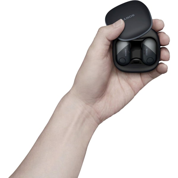 WF-SP700N äkta trådlösa Bluetooth-hörlurar in-ear hög kvalitet lämplig för Sony black