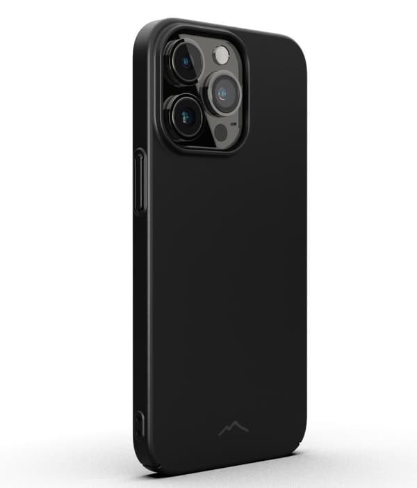 【BEMS】North Ones Compatible with iPhone 13 Mini minimal case™ Polar Black Svart black