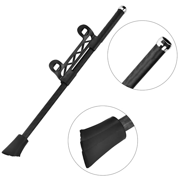 Cykelsparkstöd, Sidostöd, Fotstöd, Kickstand för Cykel (Svart)