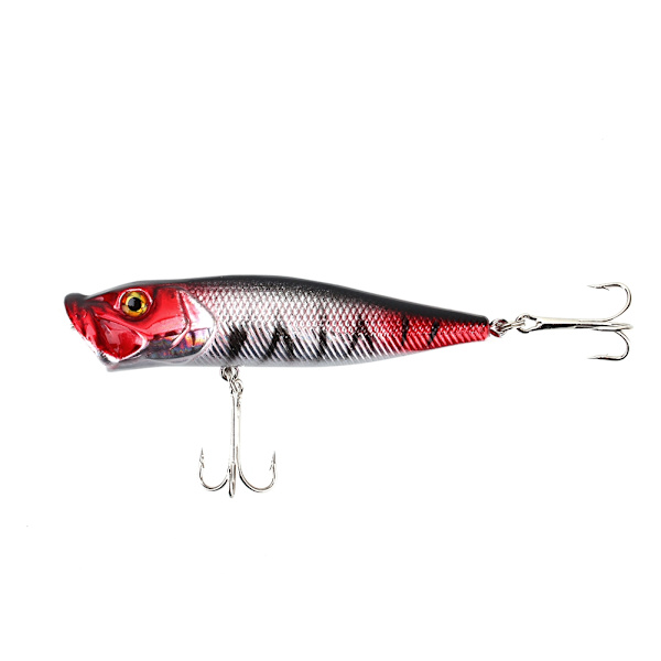 5 kpl Popper-uistinten sarja, Bass Crankbaits, vieheet, kalastustarvikkeet, ahvenen vieheet