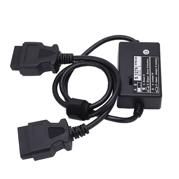 OBD2 Han til Hun Diagnostisk Adapterkabel S.1279 S1279 Moduludskiftning til Peugeot Bipper