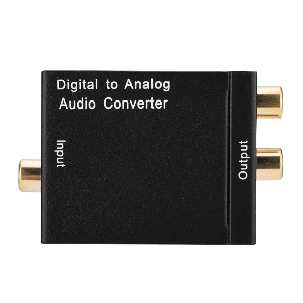 Digital Analog Audio Converter Optisk Fiber till Analog Digital Audio Decoding++