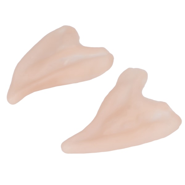 TIMH Cosplay Elf Ear Latex Soft Unique Pointed Ear Props Dress Up Kostym för Halloween Christmas Party