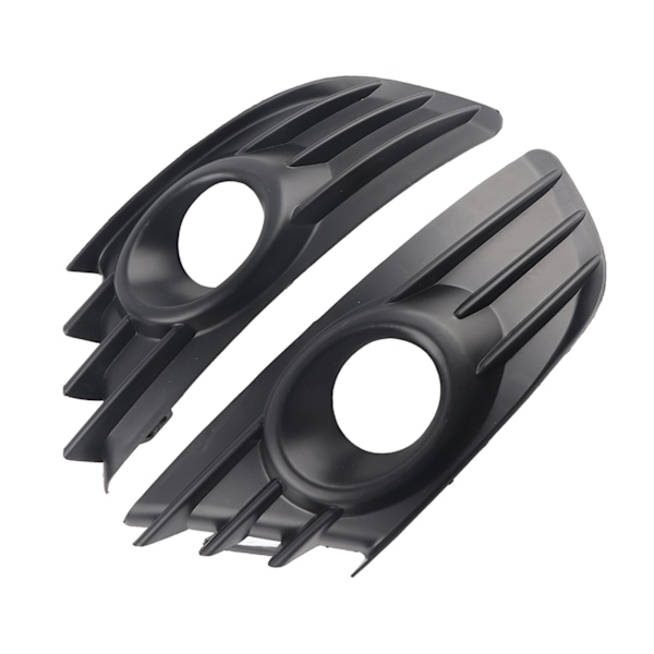 Par Frontstötfångardimlampsgaller Trim Svart Färg Passar för Citroen C4 2004-2008