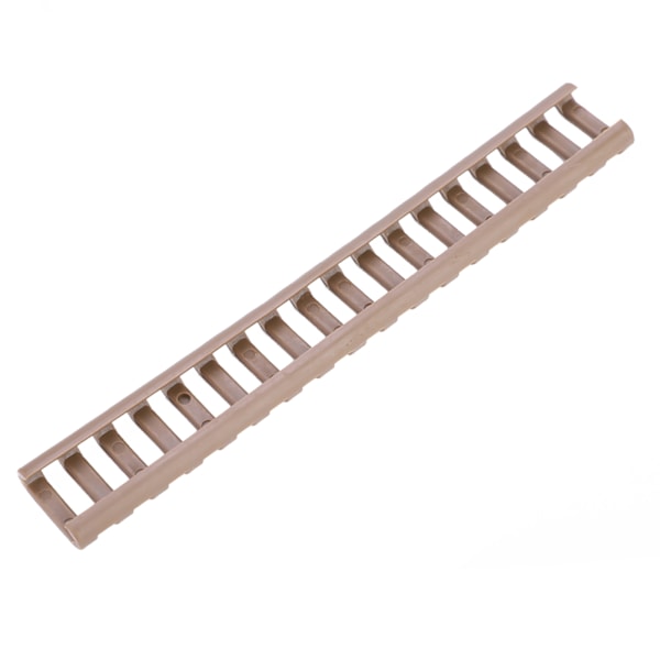 4 st/set Keymod Picatinny Stege Gummiskena Skydd Handguard Skydd (Sandfärg)