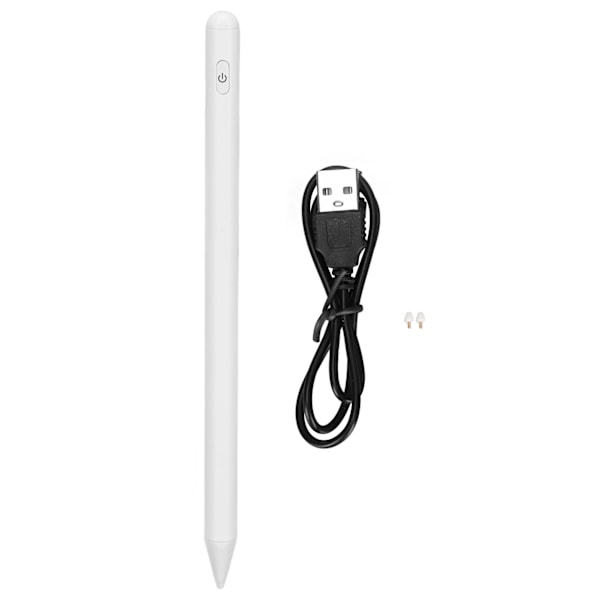 Stylus Penna för OS X Tablet T7 Magnetisk Fästning 1.5mm Spets Exakt Känslig Aktiv Kapacitiv Penna för OS X Tablet Vit
