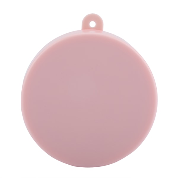 Bärbar Vikbar Silikonkopp med Lock - Rosa