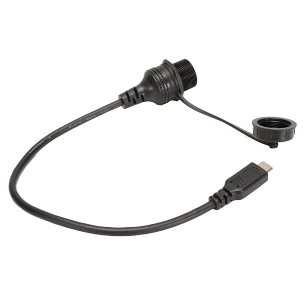Typ C till USB3.0 OTG-kabel Vattentät Stark PVC 5 Gbps Överföring Spolmonterad Kabel