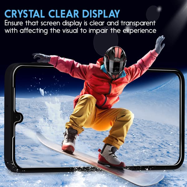 2-Pack Compatible with Samsung A17 Privacy Screen Protector - Tempered Glass 9H - Super Quality 3D