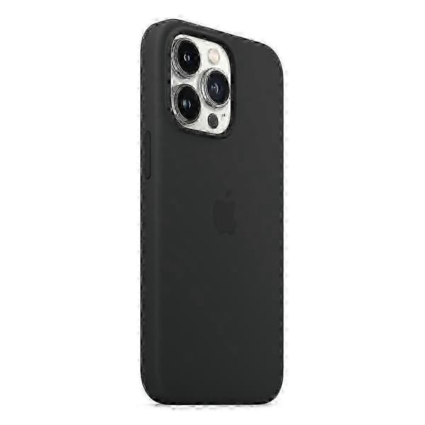 Deksler Kompatibel med iPhone 14 Pro, kompatibel med MagSafe flytende silikon bakdeksel [Induksjon Popover] Black Multicolor