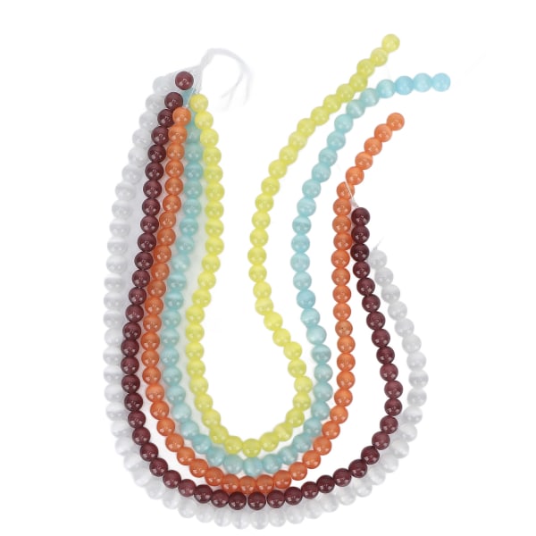 BEMS 5-strängade smycken DIY stenpärlor utsökt halsband armband hantverk gör pärlor för smycken butik