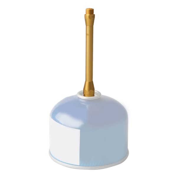 Mini Gasslyng Utvidelsesrør Stang Utendørs Campinglampe Matlagingskomfyr Konverterer Gull