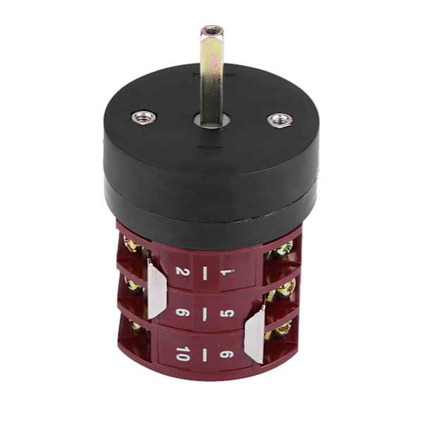220V/380V 32A Däckväxlare Maskinmotor Framåt Backströmbrytare Vridbordspedalströmbrytare