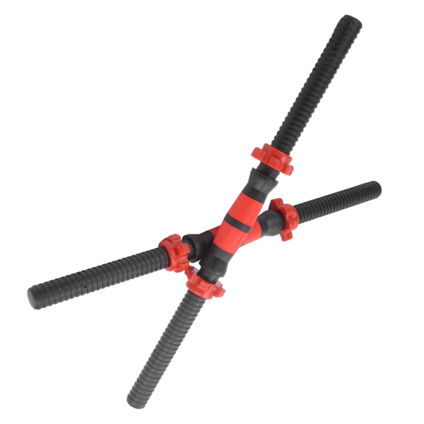 Hantelstenger - 50 cm Lengde, Vektløftingshåndtak med 4 stk. Muttere - Treningsutstyr