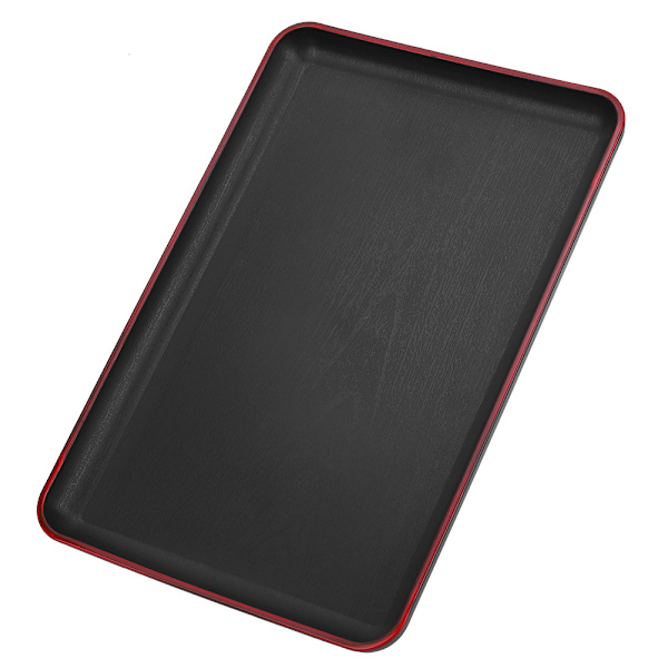 Rektangulär Plastbricka i Japansk Stil - 30*20cm - Serveringsbricka för Restaurang, Hem, Hotell