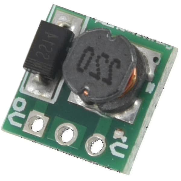10x 0,9-5V til 5V DC-DC spenningsforsterkermodul 1,5V 1,8V 2,5V 3V 3,3V 3.[BEMS]