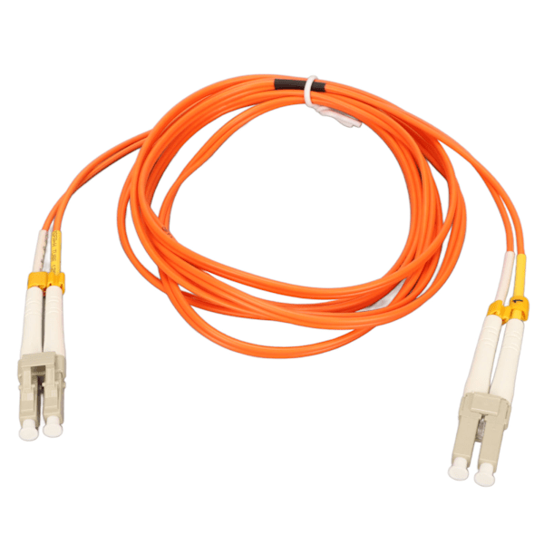Kuituliitäntäkaapeli OM2 ydin 2M LC - LC Duplex monimoodinen kuituoptiikka SFP-lähettimille Ethernet-kytkimille