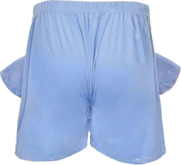 Elefantsnabelunderkläder Roliga elefantunderkläder Nyhet Boxershorts Prank Presents Herr Bomullsshorts BLUE M